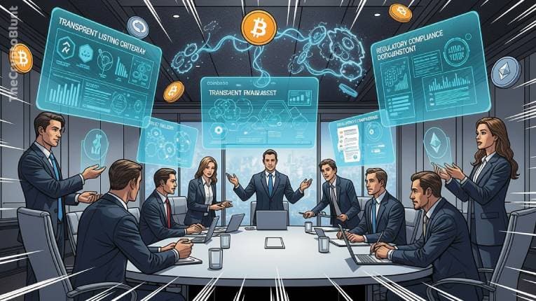 Coinbase Transparency Initiative: Exchange Publishes Detailed Crypto Asset Listing Process Guide