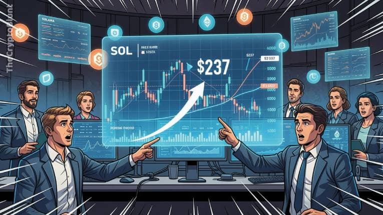 Solana Forms Rare Bullish Pattern, SOL Eyes Rally to $237 Target