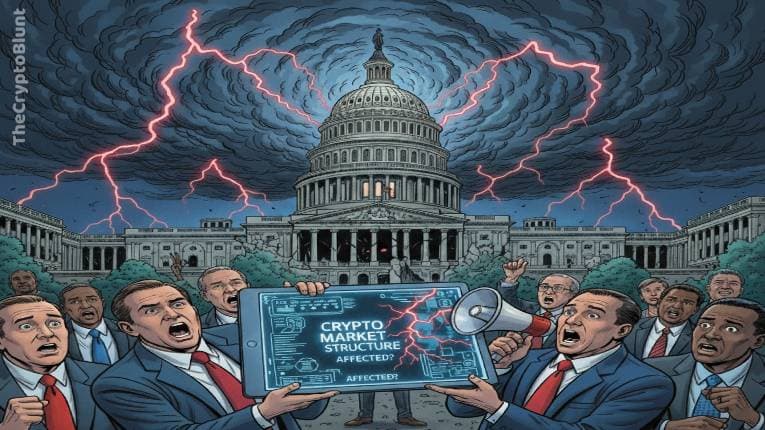 US Government Shutdown Threatens Progress on Crypto Market Structure Bill