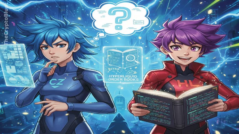 CZ Claims Aster’s Privacy Model Outshines Hyperliquid’s Transparent Order Books