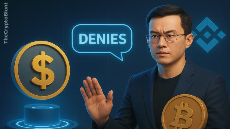 Binance CEO Refutes Claims Linking Exchange to Trump’s Stablecoin Initiative: Report