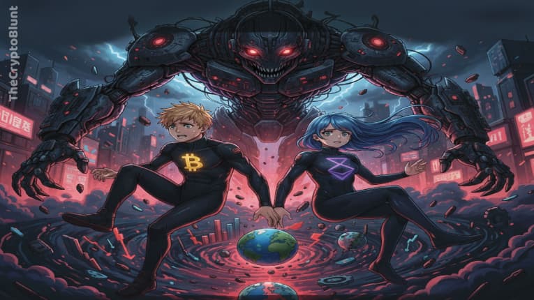 Bitcoin and Ethereum Extend Losses Amid AI and Macro Uncertainty