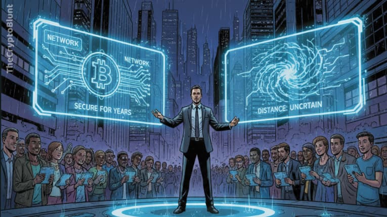 Quantum Threat to Bitcoin Remains Distant, Says Borderless Capital Partner