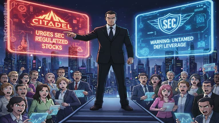 Citadel Sparks Backlash Urging SEC to Regulate DeFi Stocks