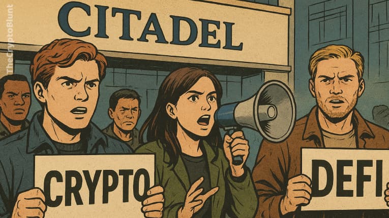 Crypto Industry Pushes Back as Citadel Calls for Stricter DeFi Tokenization Rules