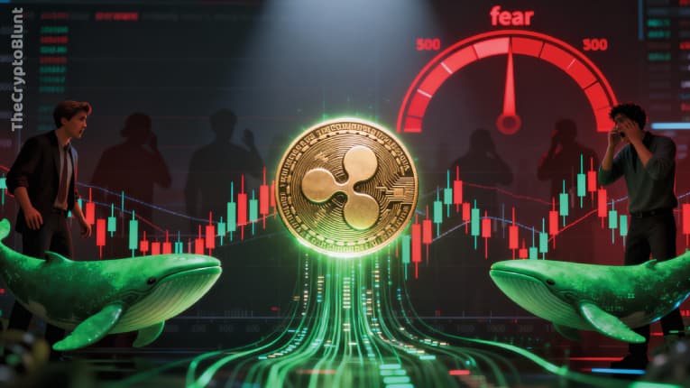 XRP sentiment crashes, but “Fear Zone” suggests retail may be dumping too early