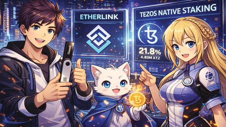 Ledger Adds Etherlink Integration and Native Staking for Tezos