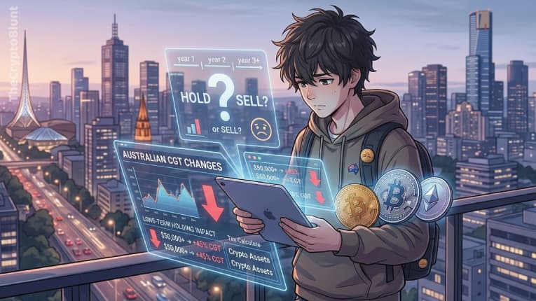Australia’s Proposed CGT Rules May Weaken Long-Term Crypto Investing