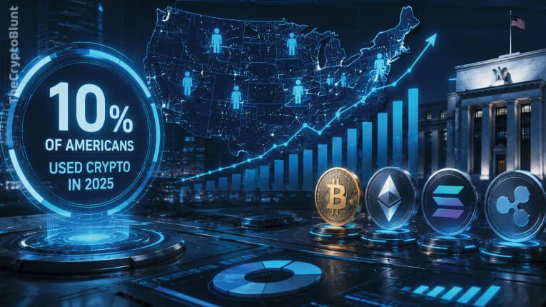 Fed Says 10 Percent of Americans Used Crypto in 2025 Highest Since 2022
