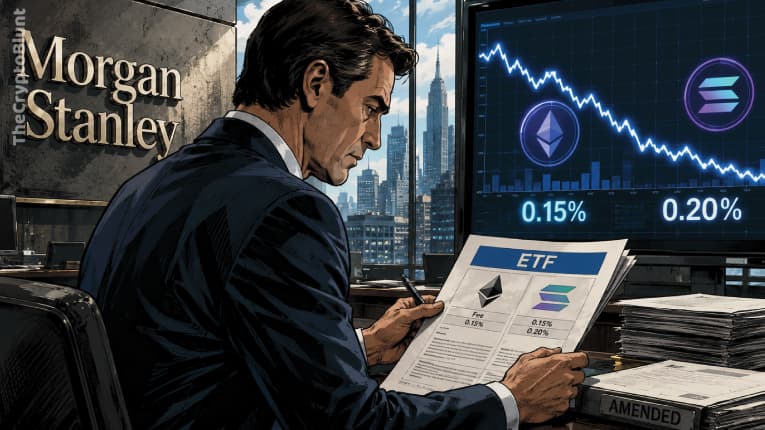Morgan Stanley Revises Ethereum and Solana ETF Filings to Unveil Record-Low Fees