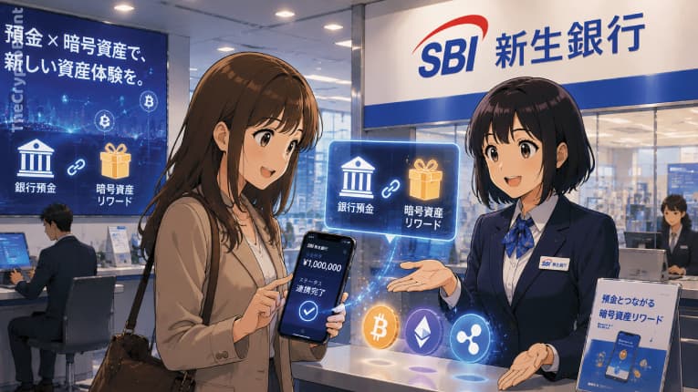 SBI Shinsei Ties Bank Deposits to Crypto Incentives in Japan: Report