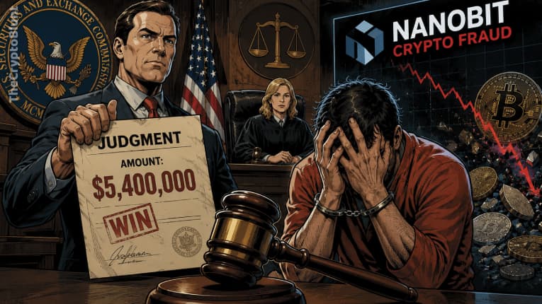 SEC Secures $5.4 Million Judgment in NanoBit Cryptocurrency Fraud Case