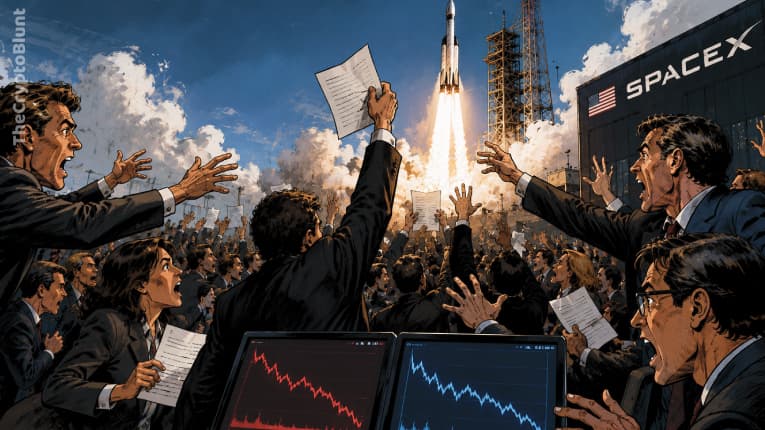 SpaceX IPO Demand Surges to Nearly 4x Oversubscribed, Pressuring Crypto and Tech Markets