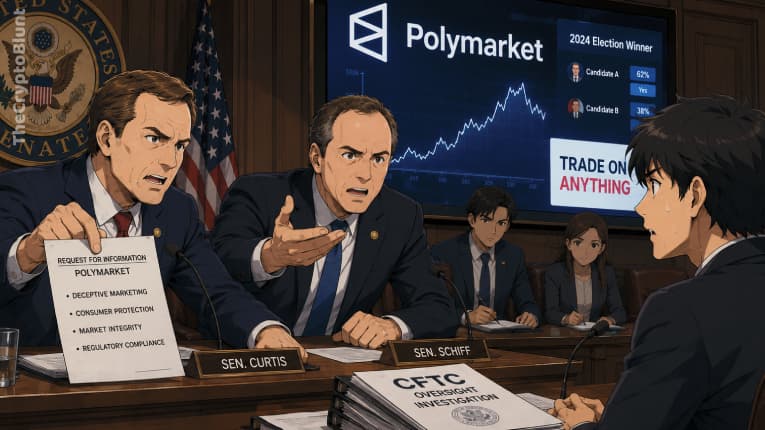 US Senators Call for CFTC Investigation Into Polymarket Over Alleged Deceptive Marketing
