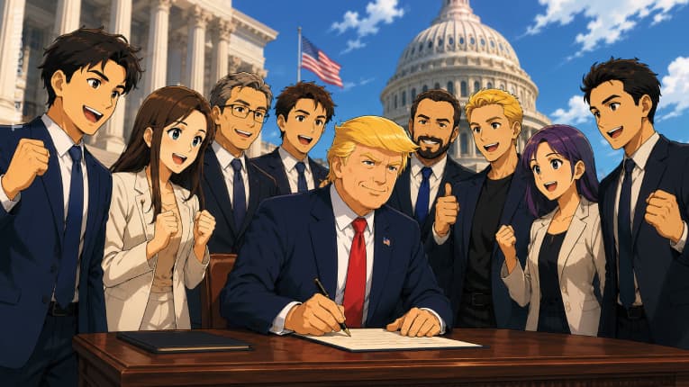 Trump pushes for CLARITY Act passage alongside crypto leaders