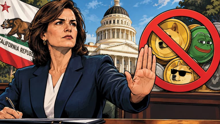 California stops public officials from launching meme coins