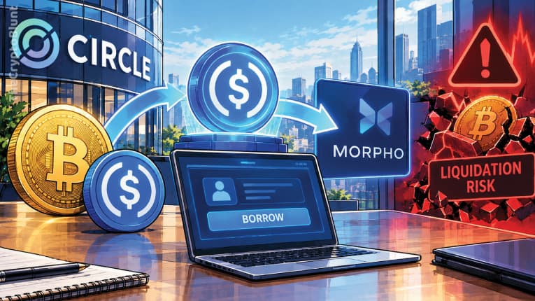Circle Launches Bitcoin-Backed USDC Borrowing With Liquidation Risk on Morpho