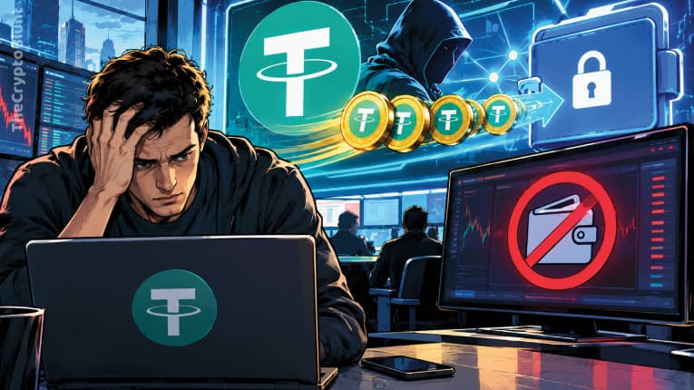 Crypto Exchange Backed by Tether Freezes Withdrawals After $7M Moves Out