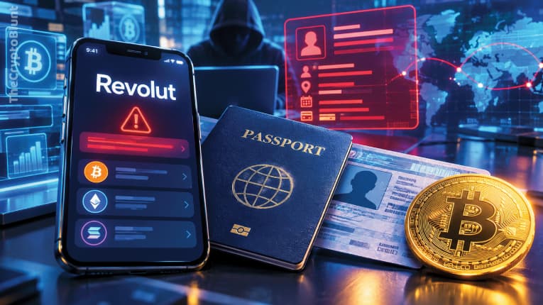Fake Government Request Tricks Revolut, Exposing Bitcoin Transactions and Passport Details