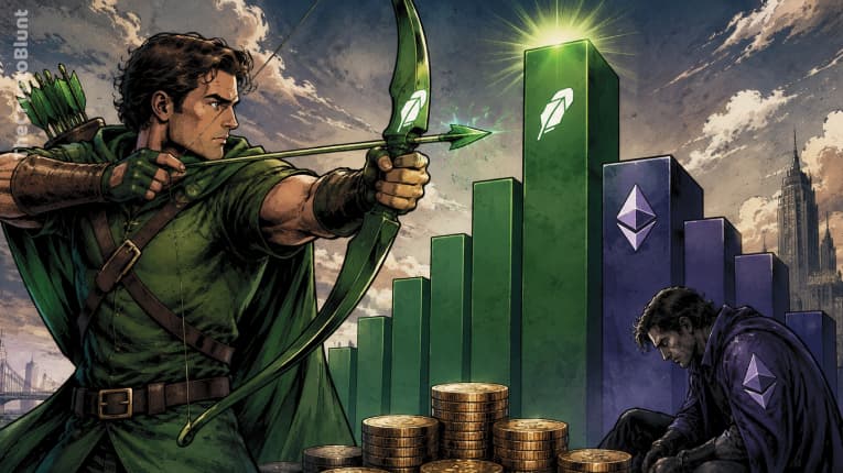 Robinhood Chain Surpasses Ethereum in Daily App Revenue