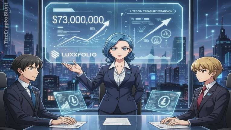 Luxxfolio Files $73M Crypto Prospectus to Boost Litecoin Treasury Holdings