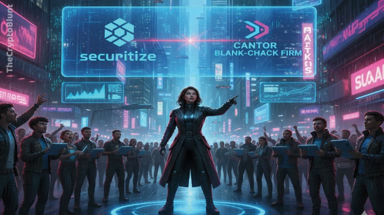 Report: Securitize Eyes Public Listing via Cantor Fitzgerald’s Blank-Check Firm