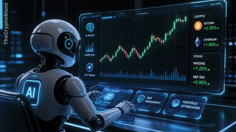 AI Trading Bots See Growing Use in Crypto and Stock Trading