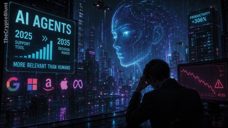 Charles Hoskinson Says Big Tech Is ‘Terrified’ as AI Agents Could Surpass Human Relevance by 2035