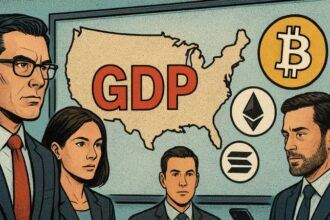 US Embraces Blockchain: GDP Data Published on Bitcoin, Ethereum, and Solana