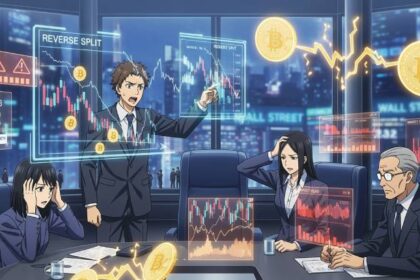 Bitcoin Treasury Firm's Reverse Stock