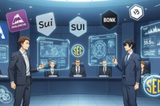 SEC Faces New Test: Avalanche, Sui, and Bonk ETF Filings Push Regulatory Boundaries