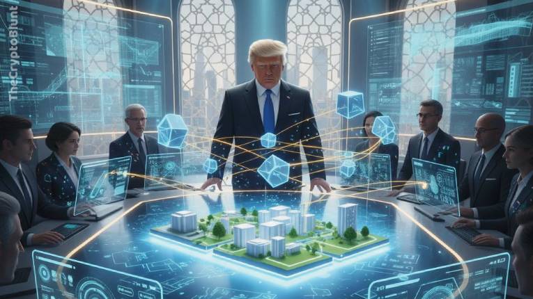 Trump Explores Blockchain Land Tokenization as Part of Proposed Gaza Rebuilding Strategy