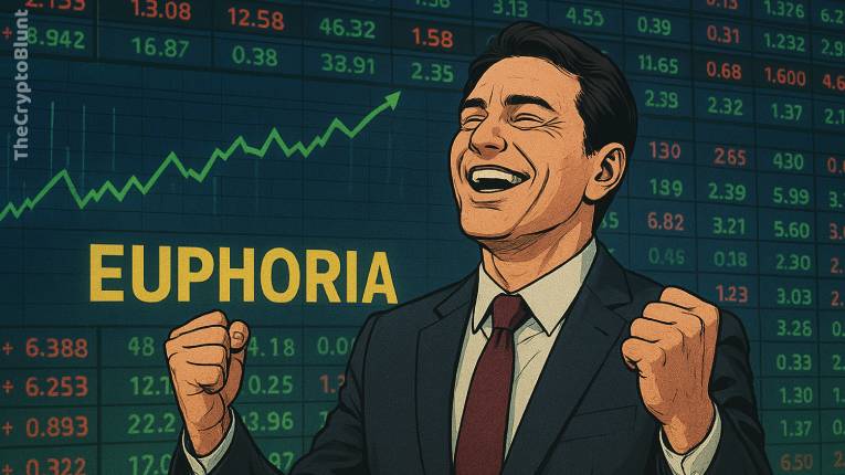 Wall Street Euphoria Peaks as Cryptocurrency Markets Hit Stalling Point