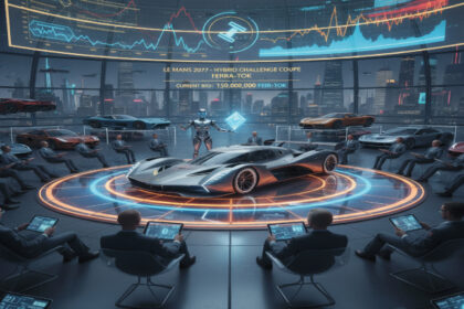 Ferrari to Offer Le Mans Race Car Auction Exclusively via Digital Tokens