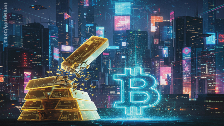 Gold Slides While Bitcoin Seeks Its Moment to Shine