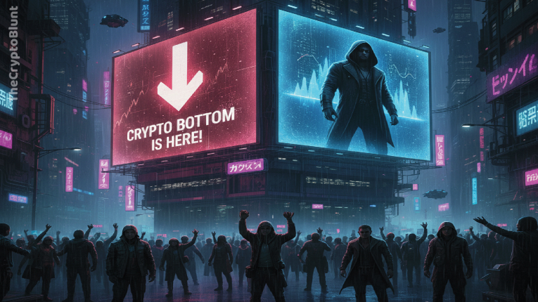 Crypto Bottoms Rarely Form When Consensus Claims They Have, Says Santiment