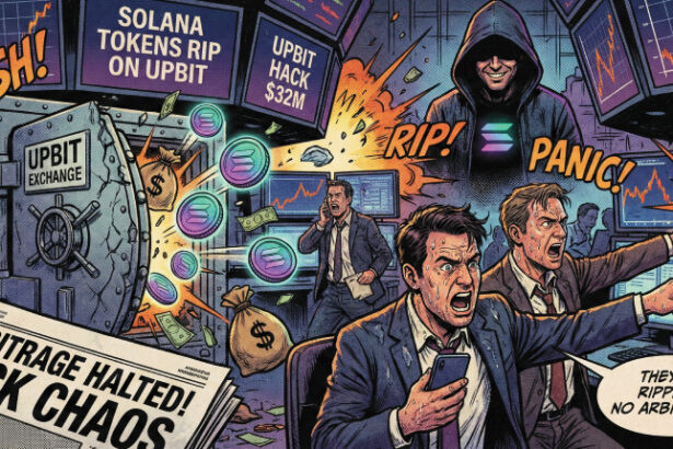Solana Tokens Surge on Upbit After $32M Hack Halts Arbitrage