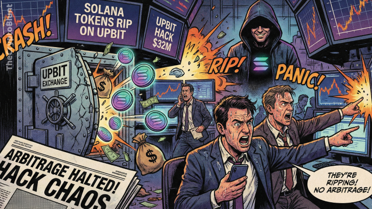 Solana Tokens Surge on Upbit After $32M Hack Halts Arbitrage