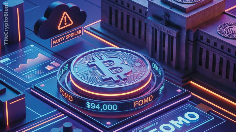 Bitcoin FOMO Returns at $94K — But the Fed May Crash the Rally