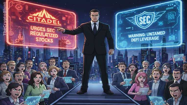Citadel Sparks Backlash Urging SEC to Regulate DeFi Stocks