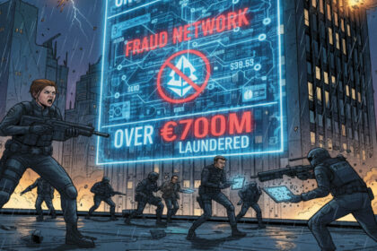 EU busts crypto fraud ring that laundered over EUR 700 million
