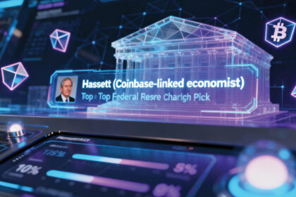 Markets Favor Coinbase-Linked Hassett as Leading Fed Pick