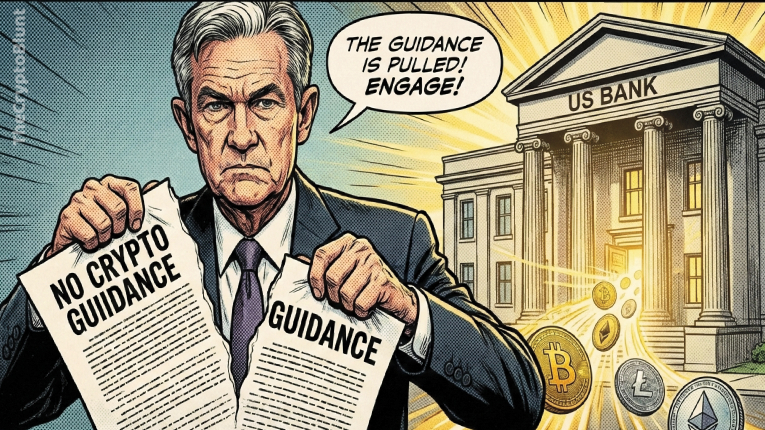 US Federal Reserve Lifts Guidance Restricting Banks’ Crypto Activities