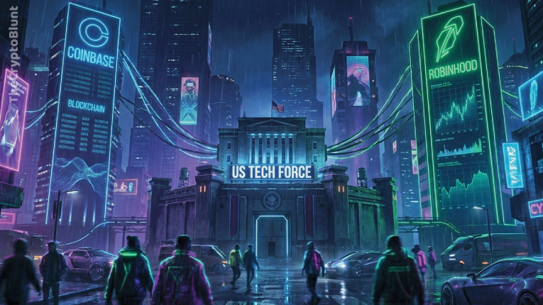 US Government Tech Task Force Gains Support From Coinbase and Robinhood