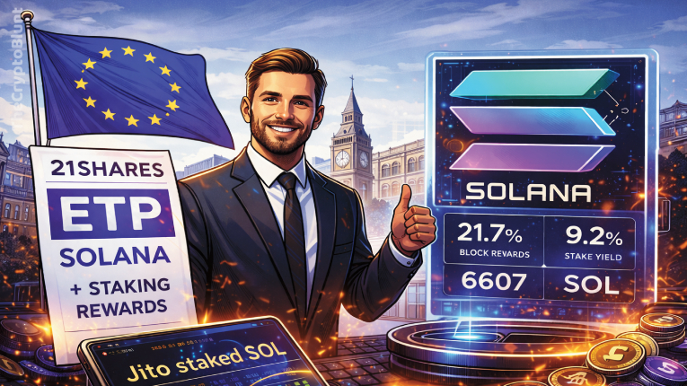 21Shares Launches Jito-Backed Staked Solana ETP in Europe
