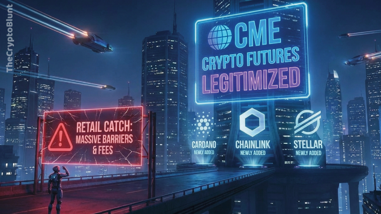 CME Adds Cardano, Chainlink, Stellar Futures as Crypto Derivatives Gain Ground