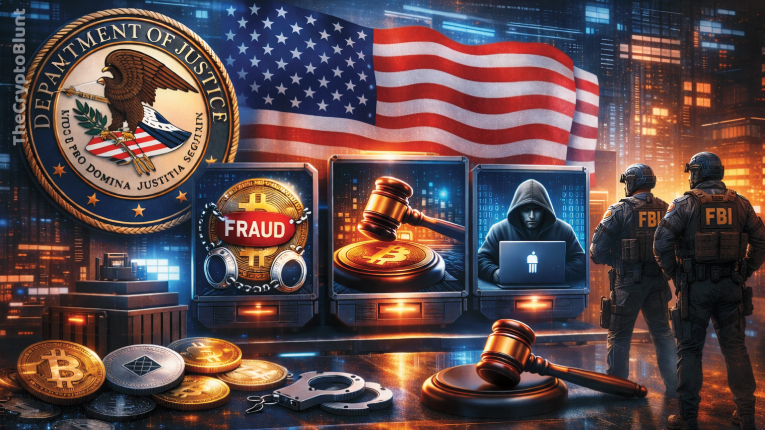 DOJ Highlights Three Crypto Fraud Cases Under “America First” Enforcement Push