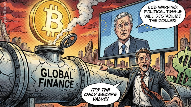 ECB Warns of Dollar Instability as Bitcoin Emerges as a Potential Escape Valve