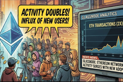 Ethereum Activity Surges as New Users Pour In, Glassnode Says