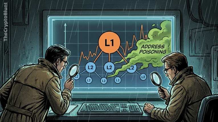 Ethereum Layer 1 Activity Surpasses L2s as Researchers Flag Address Poisoning